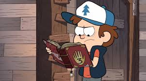 Dipper reading journal.